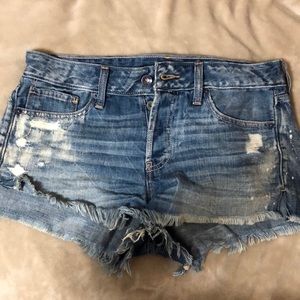 Abercrombie jean shorts